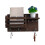 Wall Mount Key Hooks Iron Wood 6 Hooks Brown 4