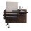 Wall Mount Key Hooks Iron Wood 6 Hooks Brown 5