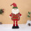 Papai Noel de pelúcia extensível com pernas flexíveis. 8