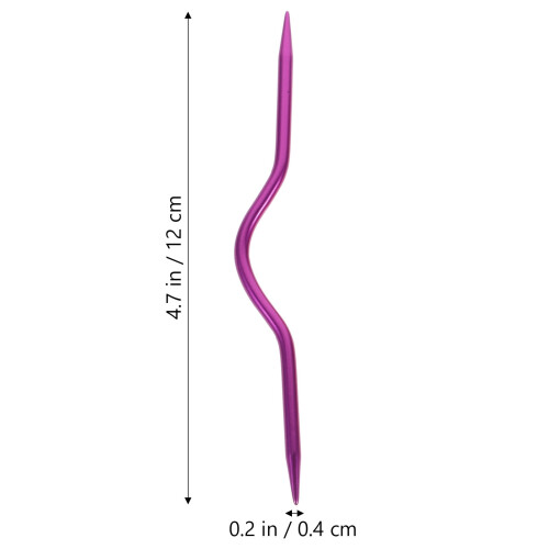 Stitch Needle Knitting Needles Aluminum 3 Pieces 1