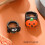Bat Pumpkin Plastic Rings for Halloween Birthday 2 pcs 3