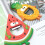 Fridge Magnet Bottle Opener Pineapple Design Red 2 PCS 5