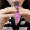 Kazoo Musical Instrument Adjustable Tone Pink 6