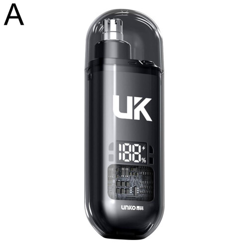 Nose Hair Trimmer with One-Button Start, Dust Cover, 2 1
