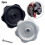RV Window and Vent Knob Silver 1" Shaft 2-1/4" Dia 3 Pack 4