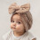Baby Turban Hat Solid Color Soft Bonnet Cap for Infant 2