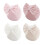 Baby Turban Hat Solid Color Soft Bonnet Cap for Infant 6