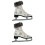 Ice Skate Pendant Decoration for Christmas Tree White Gray 8