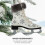Ice Skate Pendant Decoration for Christmas Tree White Gray 7