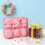 Easter chocolate mold silicone bunny egg shapes 12 pcs 4