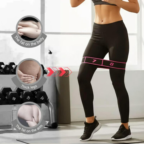Resistance Bands for Glutes and Yoga with Adjustable Pull 1