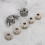 Sewing Machine Parts Bobbin Bobbin Case Shuttle Hook Set 5