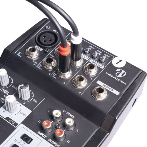 Stereo Audio Interconnect Cable Dual 1/4" TS to Dual RCA 1