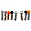 Halloween Cat Spring Toy Decorative Teaser Set 8pcs 5