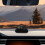 Car Compass Thermometer with Black Plastic Case 8