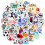 Graffiti Football Stickers Waterproof 50 Pack 2