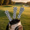 Καλύμματα κεφαλής γκολφ από δέρμα PU για Woods Driver Fairway Hybrid 3