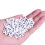 Acrylic Letter Beads Round A Black White 1000Pcs 6