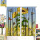 Sunflower Curtains with Butterflies Yellow Rustic Blackout 2