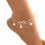 Women's Sterling Silver Anklet with Boho Beads 4