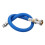 Tire Inflator Extension Hose Blue Rubber 1 Pack 5