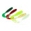 Fishing Bait Soft Plastic Grub Worms 5cm 50PCS 2