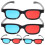 ROSENICE 3D Glasses Frame for Adults 4 pcs 4
