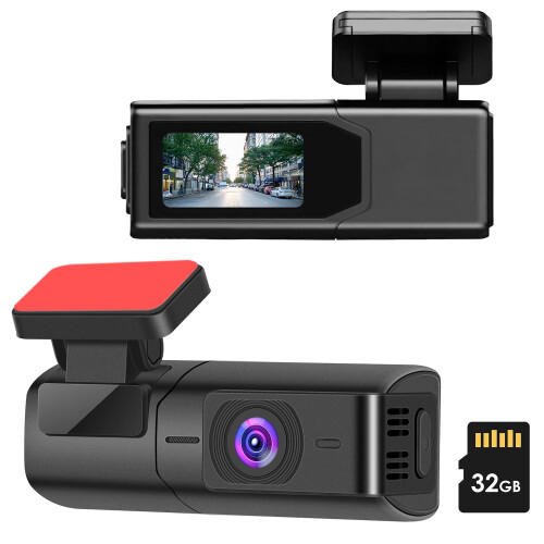 Car Dash Camera HD 2.5K WiFi Night Vision 140 Wide Angle 1