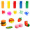 Dough Tools Kit Plastic Rollers and Cutters 23 Pcs 4