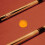 Billiard Pool Cue Tip 14.5mm Orange Glue-On 7