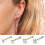 Stainless Steel Zircon Nose Studs 4 pcs 1.5–3mm 7