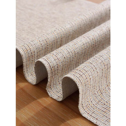Chemin de table rustique d'automne avec pompons, style bohème et champêtre 1