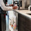 Floral Hummingbird Kitchen Bath Towel Set 3-Pc 5