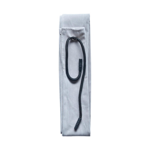 Fishing Rod Case Velvet Portable Light Gray 4ft 2