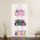 ensemble de décoration de bannière de porte Mardi Gras 5