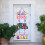 ensemble de décoration de bannière de porte Mardi Gras 7