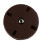Metal Sew-on Press Stud Snap Fasteners 25mm Coffee 5 Sets 7