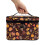 Τσάντα καλλυντικών από πολυεστέρα με σχέδιο γαλοπούλας και φύλλο σφενδάμου, λαβή 3