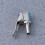 Tire Air Nozzle Copper Inflator Valve Silver 1 Set 6