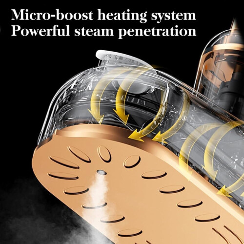 2-in-1 Portable Steamer Iron 1000W 1