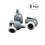 Shower Door Wheels Round 8 pcs 4
