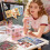 Japanese Sticker Book Retro Comic 45 Pieces 7