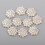 Rhinestone Flower Embellishments Flatback Beads 10 pcs 6