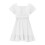Φόρεμα για κορίτσια με δέσιμο στην πλάτη και βολάν στα μανίκια 5