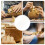 Copper Clay Tools Round Golden 25 Pieces 6