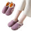 Women's Purple Indoor Slippers Closed Back Size 8 2