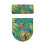 Universeller WC-Sitzbezug mit Monstera-Blattmuster 5