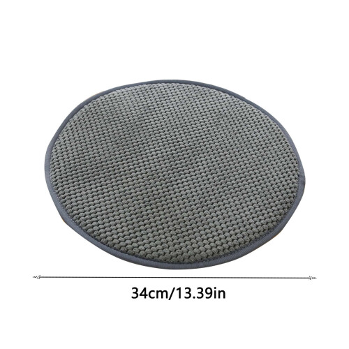 EGYMEN Round Stool Cushion 14 inch Thick Sponge Pad 2