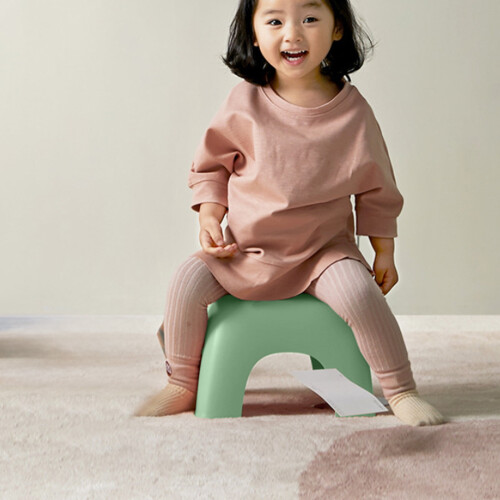 Toilet Stool Low-Step Non-Slip Base for Adults 2