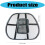 Ice Silk Car Seat Cushion with Ergonomic Lumbar Support 3